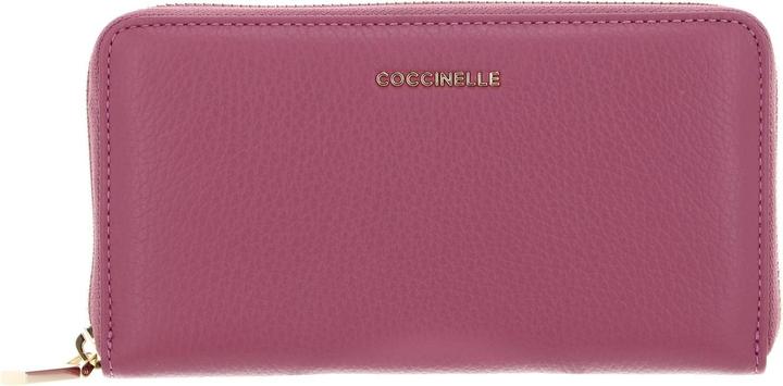 Actual product image Coccinelle Metallic Soft Wallet Grained Leather