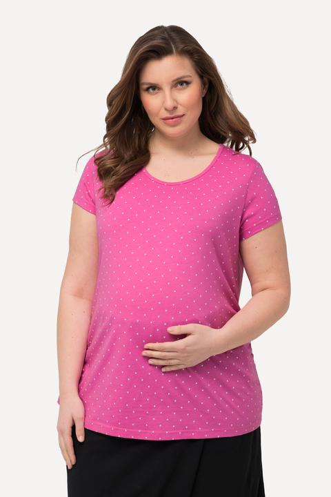 Produktbild Ulla Popken Bellieva-T-Shirts, 2er-Pack, Kurzarm, seitl. Raffung, GOTS (46, 48)