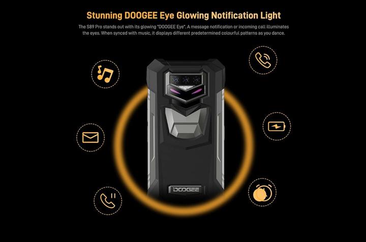 Produktbild Doogee S89 Pro (256 GB, Orange, 6.30", 4G)