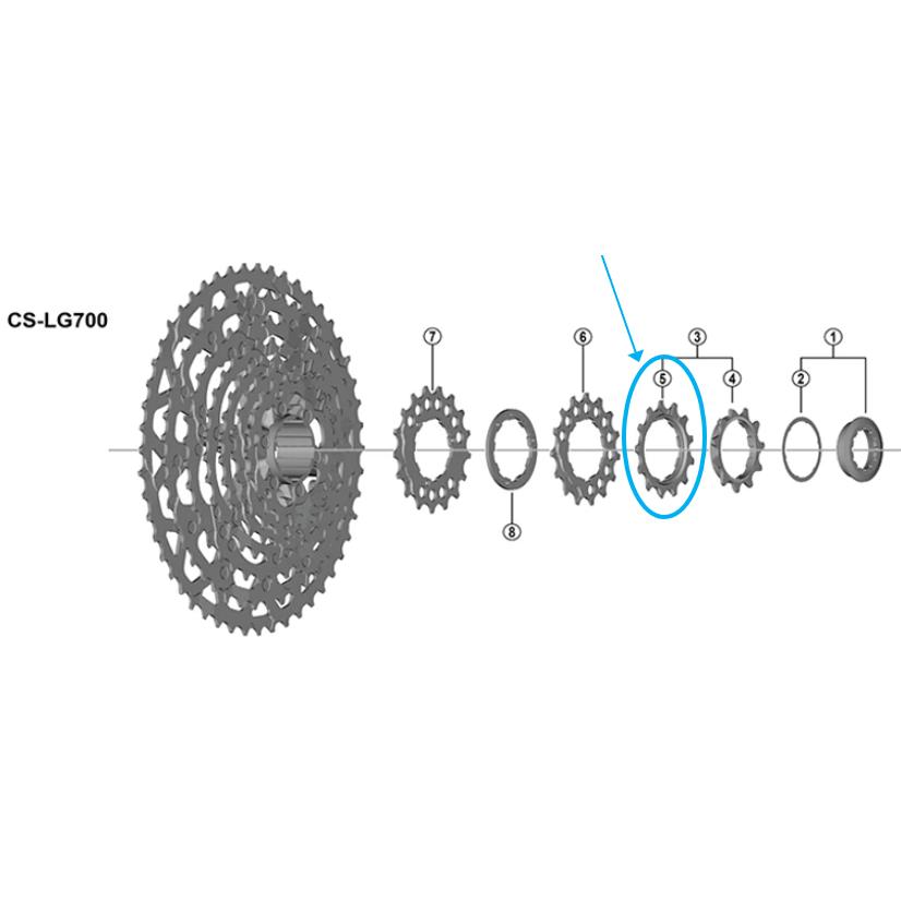 Thumbnail - Shimano, Kettenblatt, (13)
