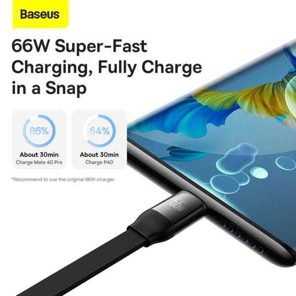 Produktbild Baseus 3 in 1 USB Ladekabel (1.10 m, USB 3.2 Gen 1, 66 W)