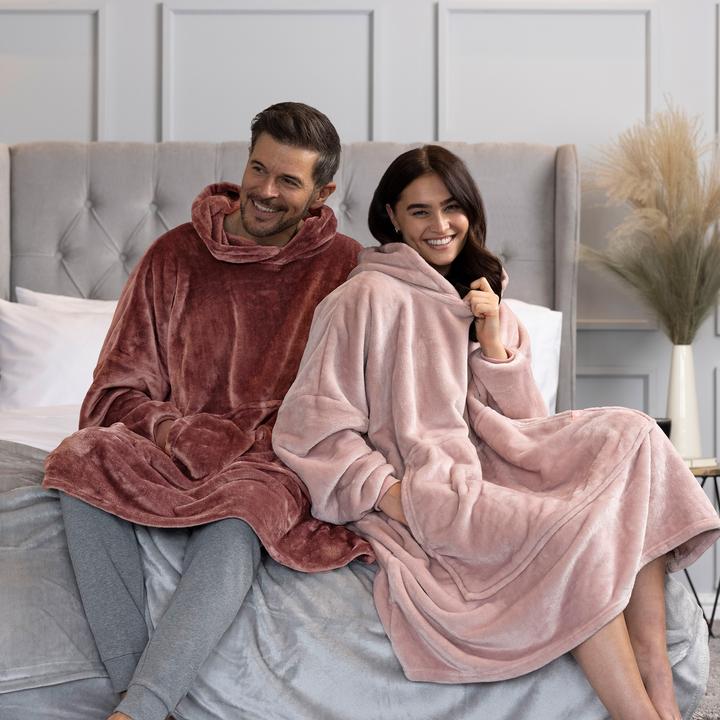 Produktbild Heat Holders Oversized Hoodie Decke | Plüsch Blanket, Pullover Decke Fleece (One Size)