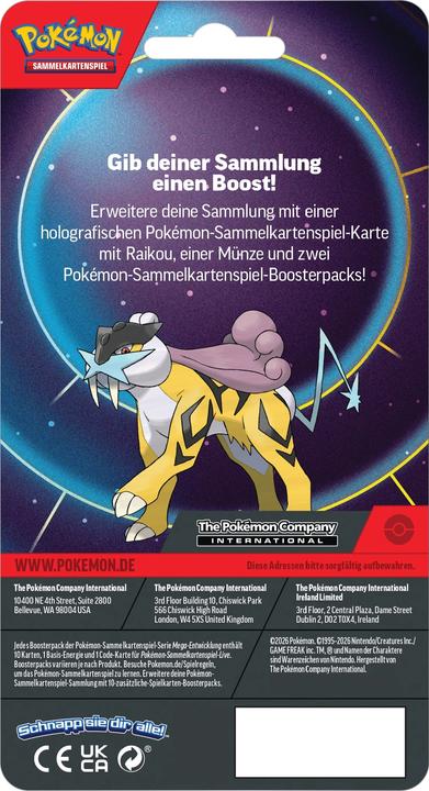 Produktbild Pokémon P-DE 2-Pack Blister (Deutsch, Booster Pack)