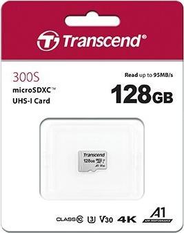 Image du produit Transcend USD300S (128 Go, microSDXC, U3, UHS-I, UHS-II)