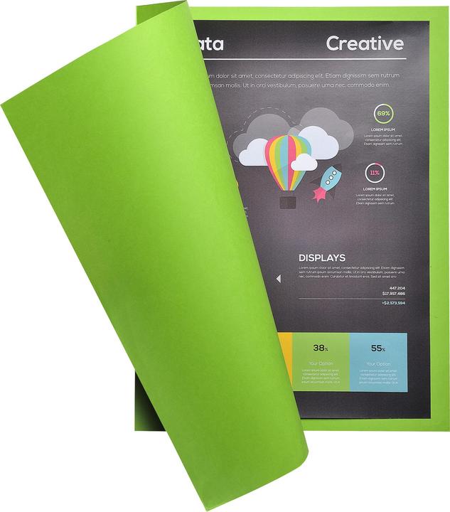 Actual product image Exacompta Collection folders - File covers (A4, 10 x)