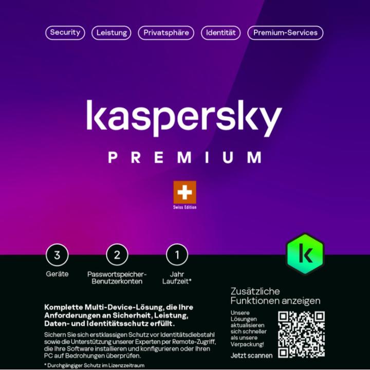 Produktbild Kaspersky Premium (3 PC) (3 User, 12 Monate)