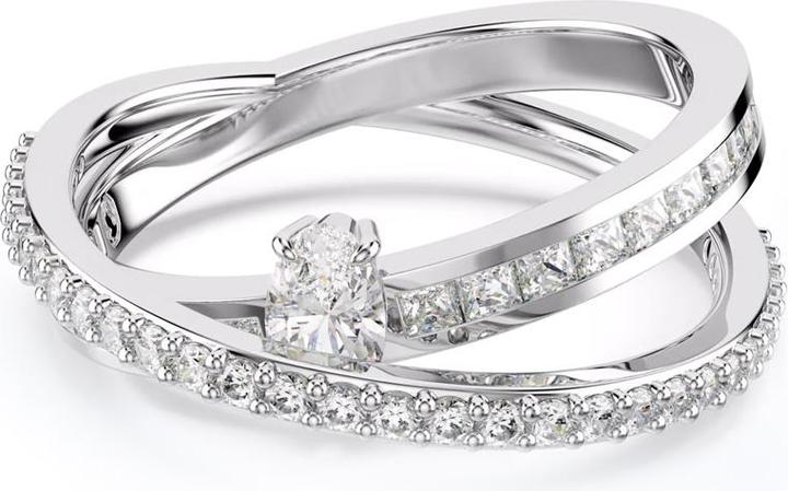 Immagine prodotto Swarovski Anello Hyperbola Vari tagli Bianco (55)