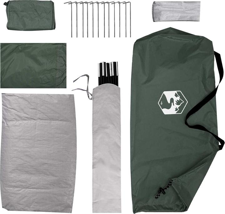 Produktbild vidaXL Campingzelt (4 Personen)