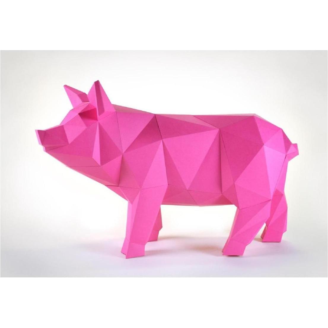 Liebesreh SCHWEIN WEINROT - Bastelset - Schwein, weinrot (SCHWEIN_WEINROT)