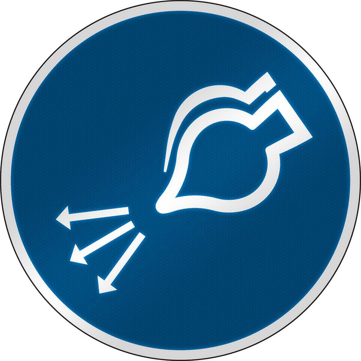 Brady, Etiketten, ISO Safety Sign - Start air