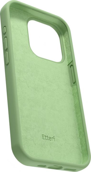 Actual product image Etteri Silicone case for Samsung Galaxy S23 light green (Samsung Galaxy S23)