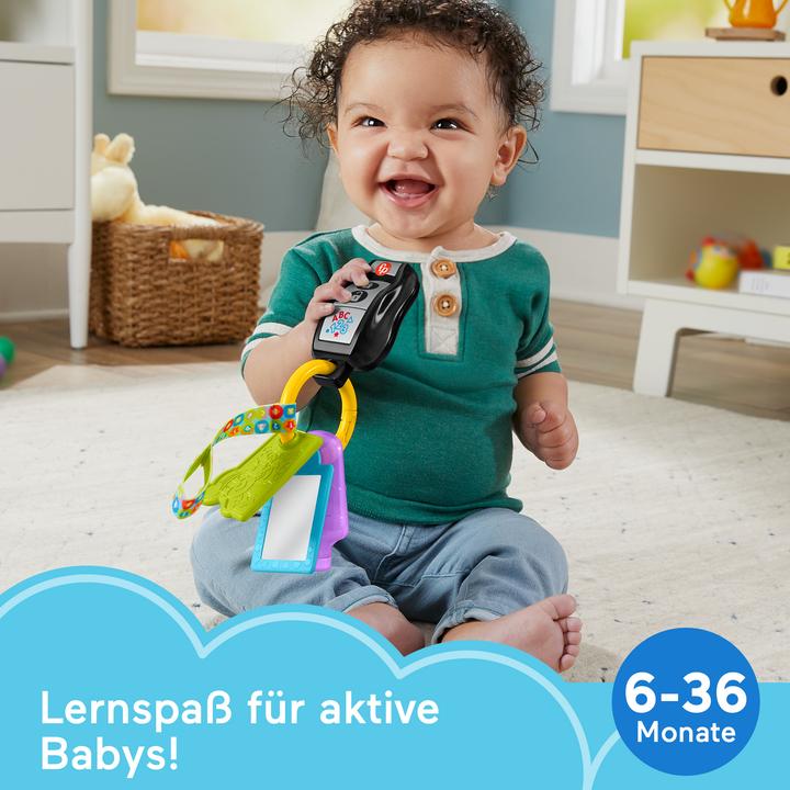 Actual product image Fisher-Price Play & Go Activity Keys (D, F, E)