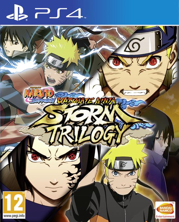 Actual product image Bandai Namco NAMCO Entertainment Naruto Ultimate Ninja Storm Trilogy Standard English PlayStation 4 (PS4, EN)