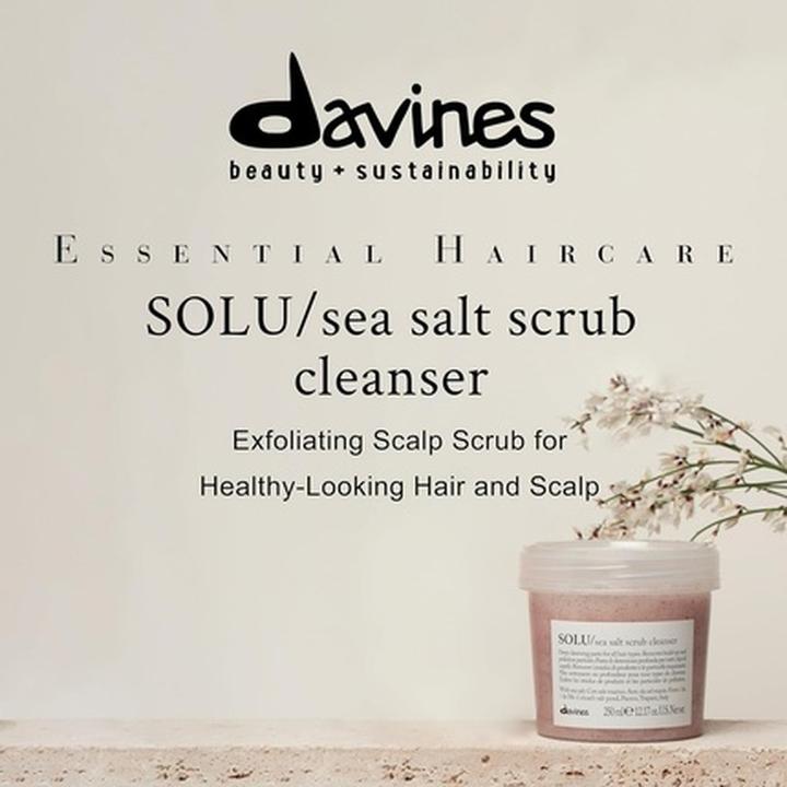 Immagine prodotto Davines Essential Haircare Solu Scrub al sale marino detergente (250 ml)