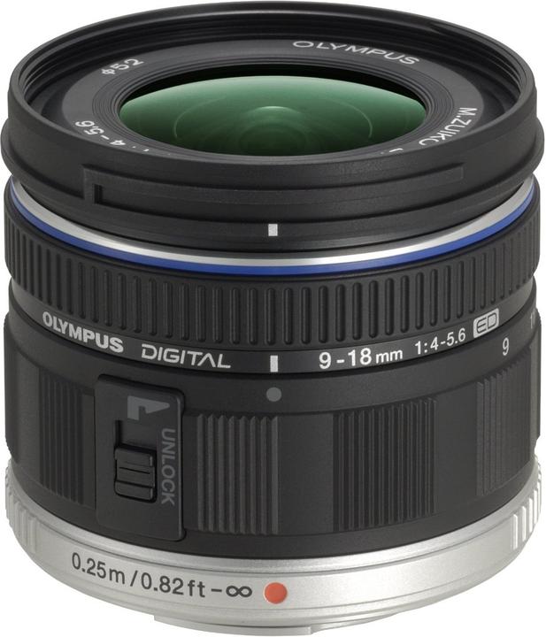 Produktbild Olympus ED 9-18mm f/4.0-5.6 (Micro Four Thirds, Micro Four Thirds)