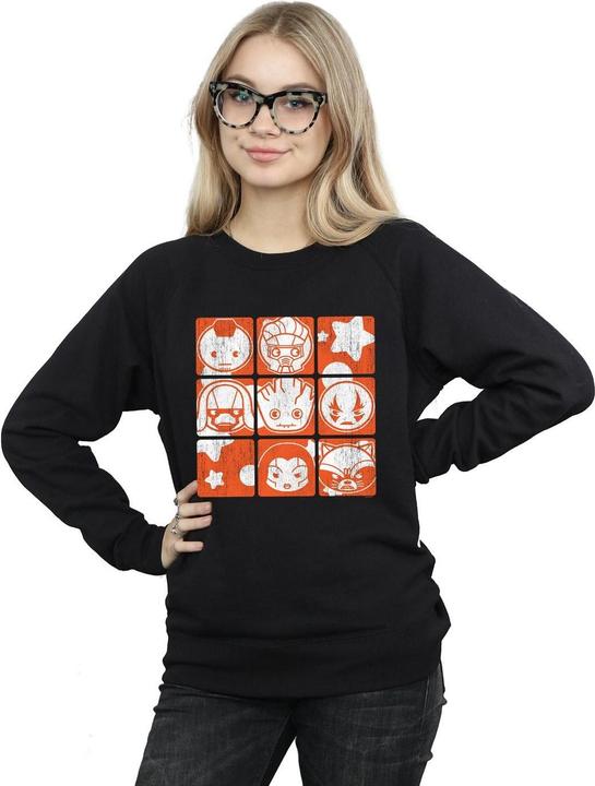 Image du produit - Sweat KAWAII GUARDIANS OF THE GALAXY RETRO - Femme (XL)