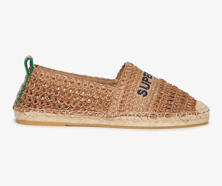 Produktbild Superdry Damen Espadrilles mit besticktem Raphia (38)