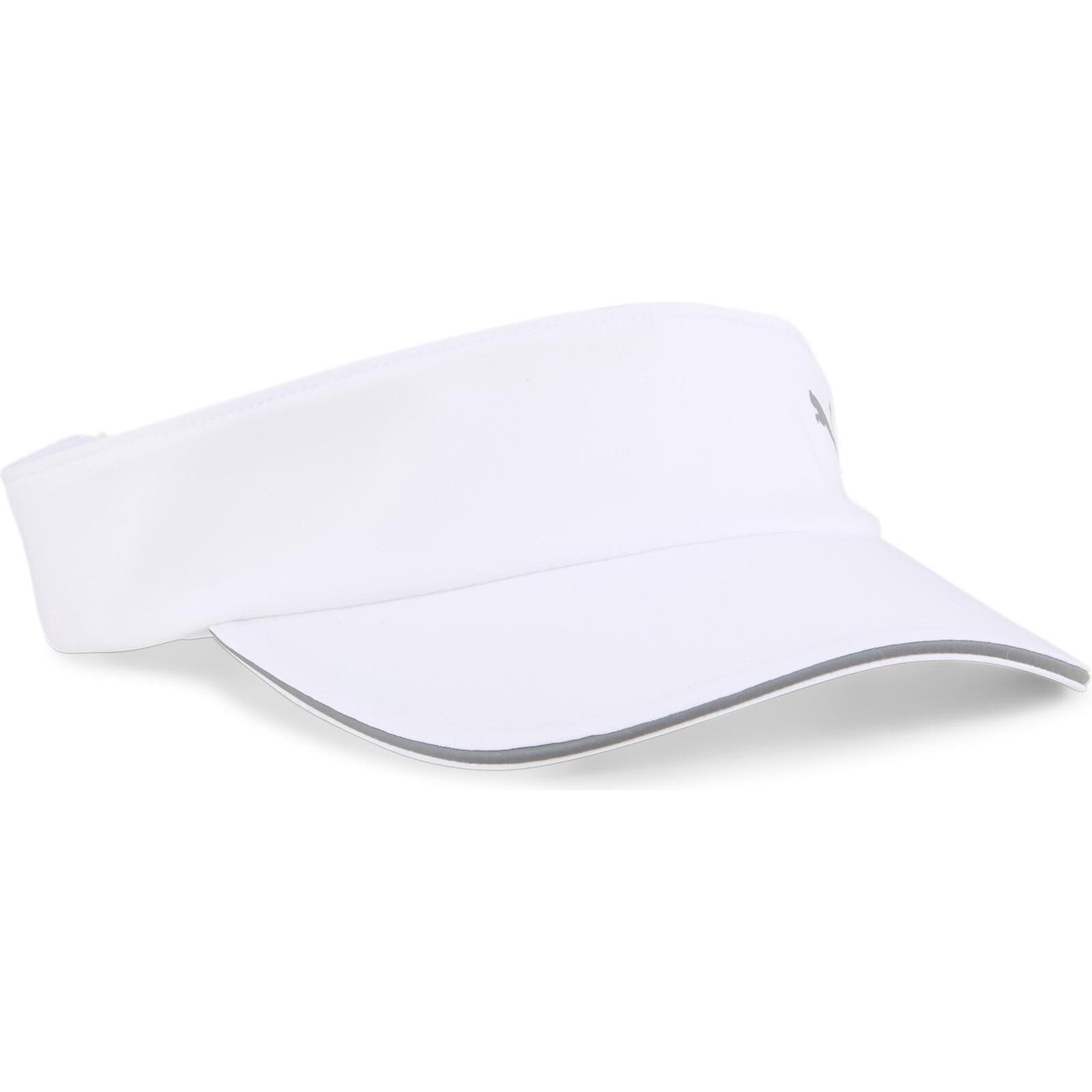 Puma, Herren, Cap, RUNNING Visor, Weiss, (L)