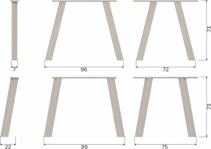 Actual product image Woood Your Unique Table