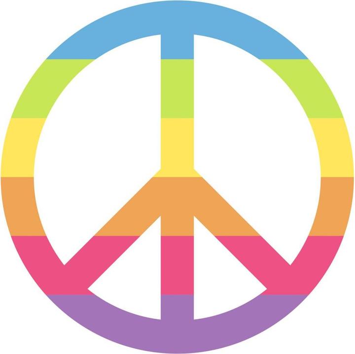 Image du produit Emojione Signe Emoji Peace (100 x 100 cm)