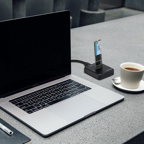 Actual product image Qoltec 50313 Docking station SSD