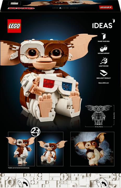 Produktbild LEGO Gremlins Gizmo (21361, LEGO Ideas)