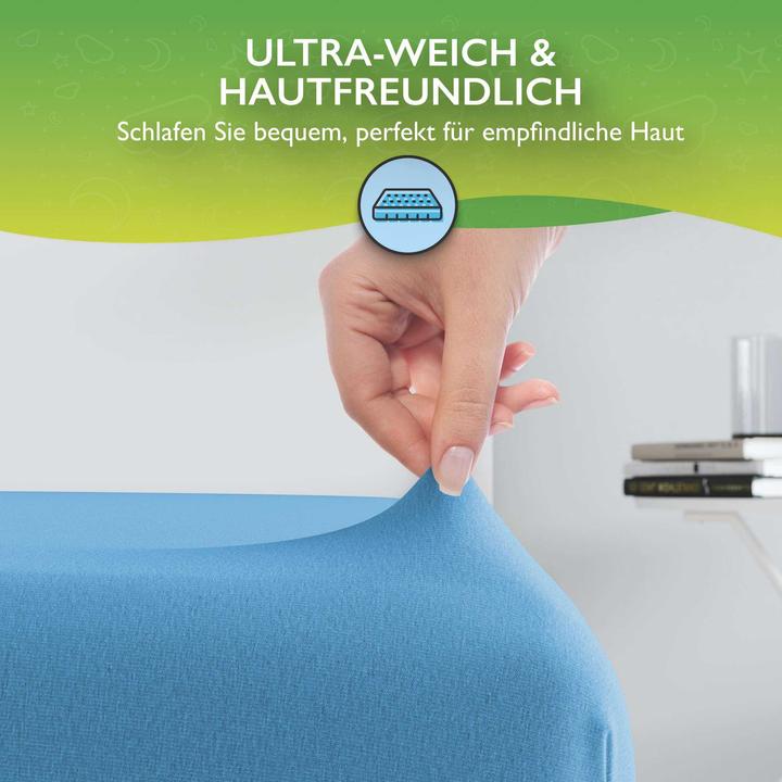 Actual product image Etérea Comfort Jersey Topper (100 x 200 cm, 90 x 200 cm)
