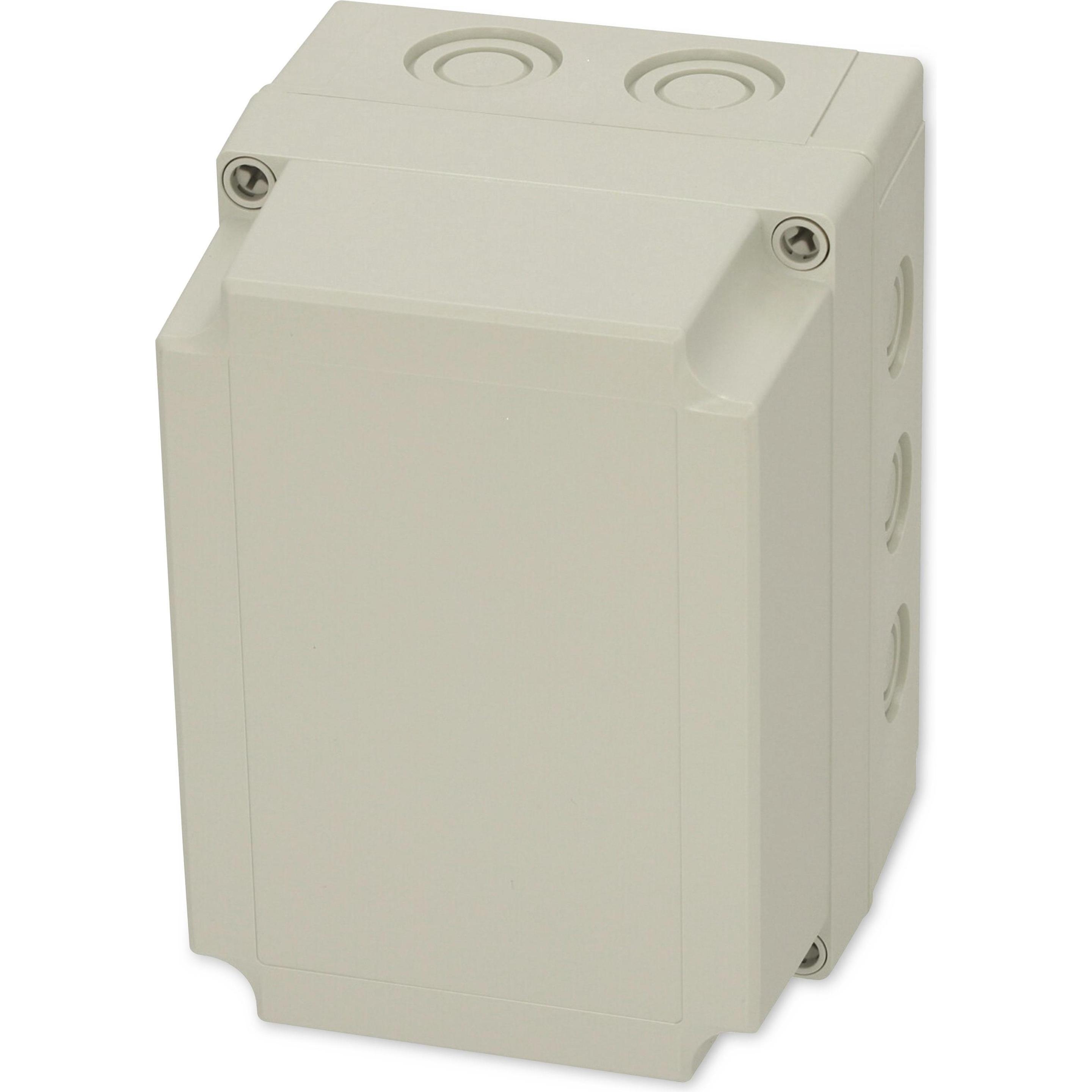 Fibox Gehäuse Polycarbonat 180x130x125mm (Gehäuse), Elektronikzubehör + Gehäuse, Grau