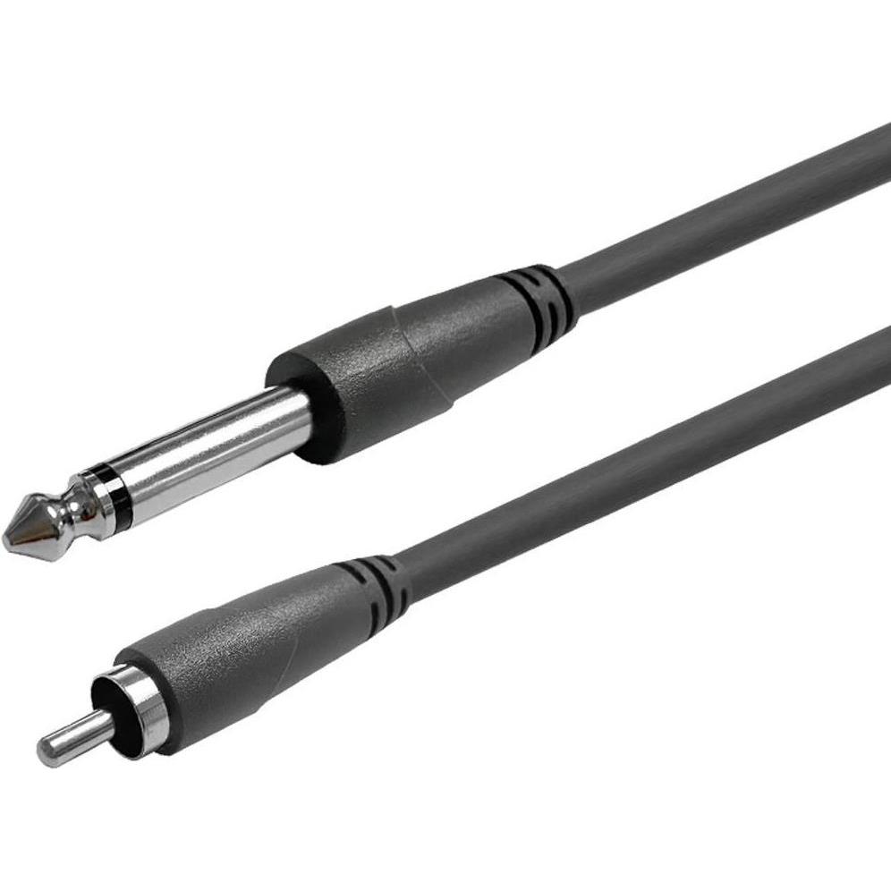 Vivolink Mono Jack 6,3mm male - RCA (10 m), Audio Kabel