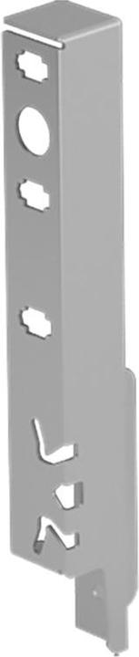 Hettich Enkele achterpaneelconnector ArciTech, zilver (30 Pcs.)