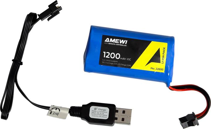 Actual product image Amewi Mercedes-Benz Arocs Muldenkipper 8x4/4 4WD 1:18 RTR ro