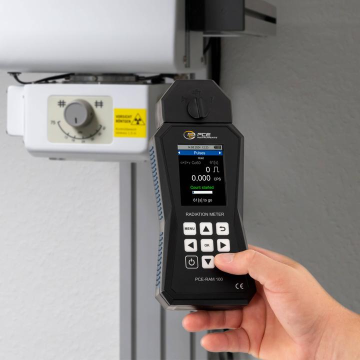 Actual product image PCE Instruments PCE-RAM 100 Geigerzähler Strahlung: Gamma, Alpha, Beta akustisch