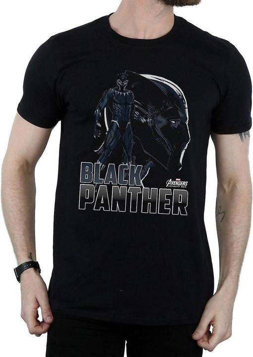 Image du produit Avengers Infinity War Mens Black Panther Cotton T-Shirt (3XL)