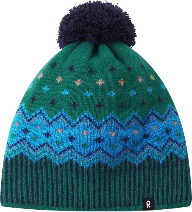 Actual product image Reima Kinder Wollmütze Pohjoinen Navy (52 - 54)