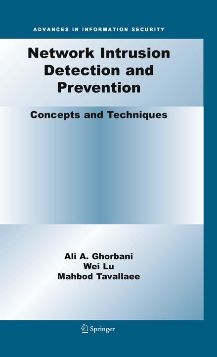 Produktbild Network Intrusion Detection and Prevention (Englisch, Ali A. Ghorbani, Mahbod Tavallaee, Wei Lu, 2012)