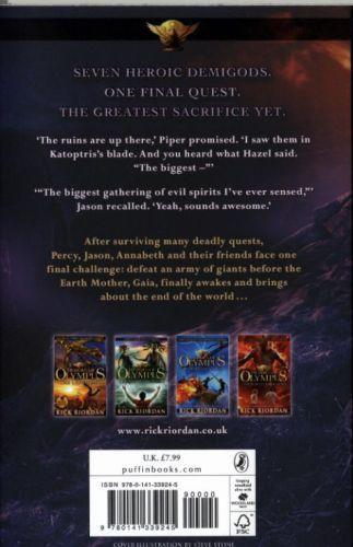 Produktbild Heroes of Olympus 05. The Blood of Olympus (Englisch, Riordan Rick, 2015)