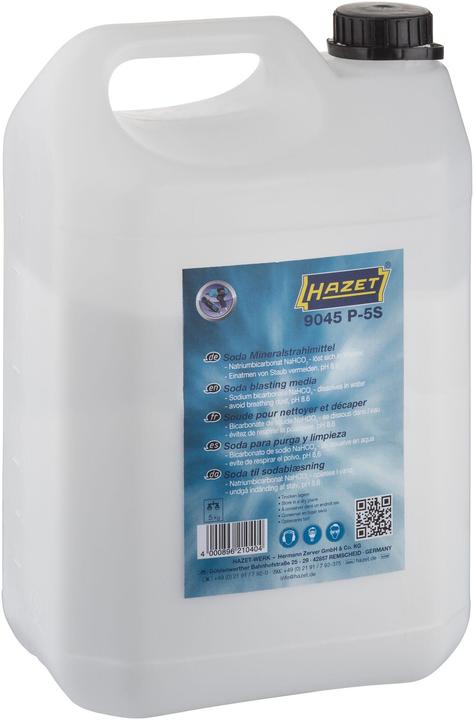 HAZET Agent de sablage minéral à la soude 9045P-5S