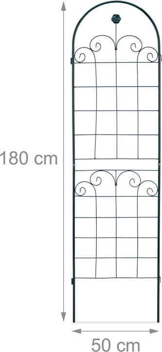 Image du produit Relaxdays Treillis jardin set de 2 (1.50 cm, 50 cm)