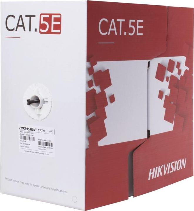 Produktbild Hikvision DS-1LN5EO-UU/E 305 m CAT5E UTP Aussennetzwerkkabel (UTP, CAT5e, 305 m)