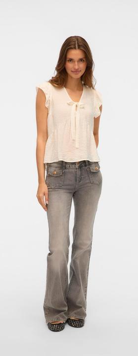 Actual product image Vero Moda VMJEAN Niedrige Taille Ausgestellt Jeans Ausgestellt (XS)