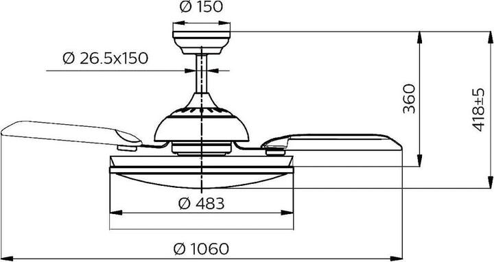 Immagine prodotto Philips Atlante (4500 lm)