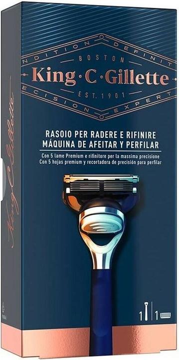 Actual product image Gillette KING shave & edging razor 1 pz