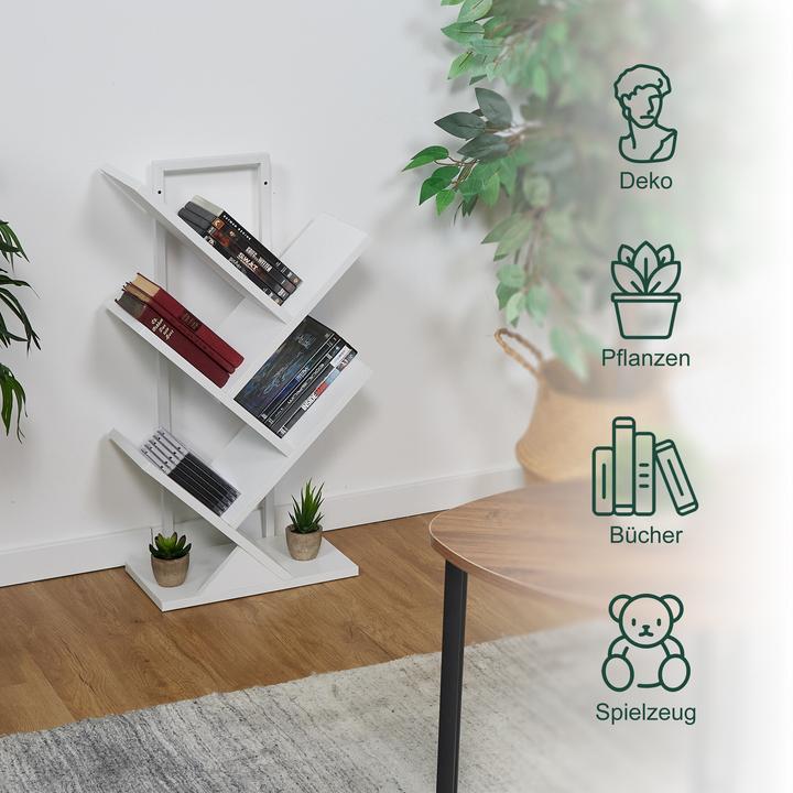 Actual product image Relaxdays Bookshelf (40 x 21.50 x 71 cm)
