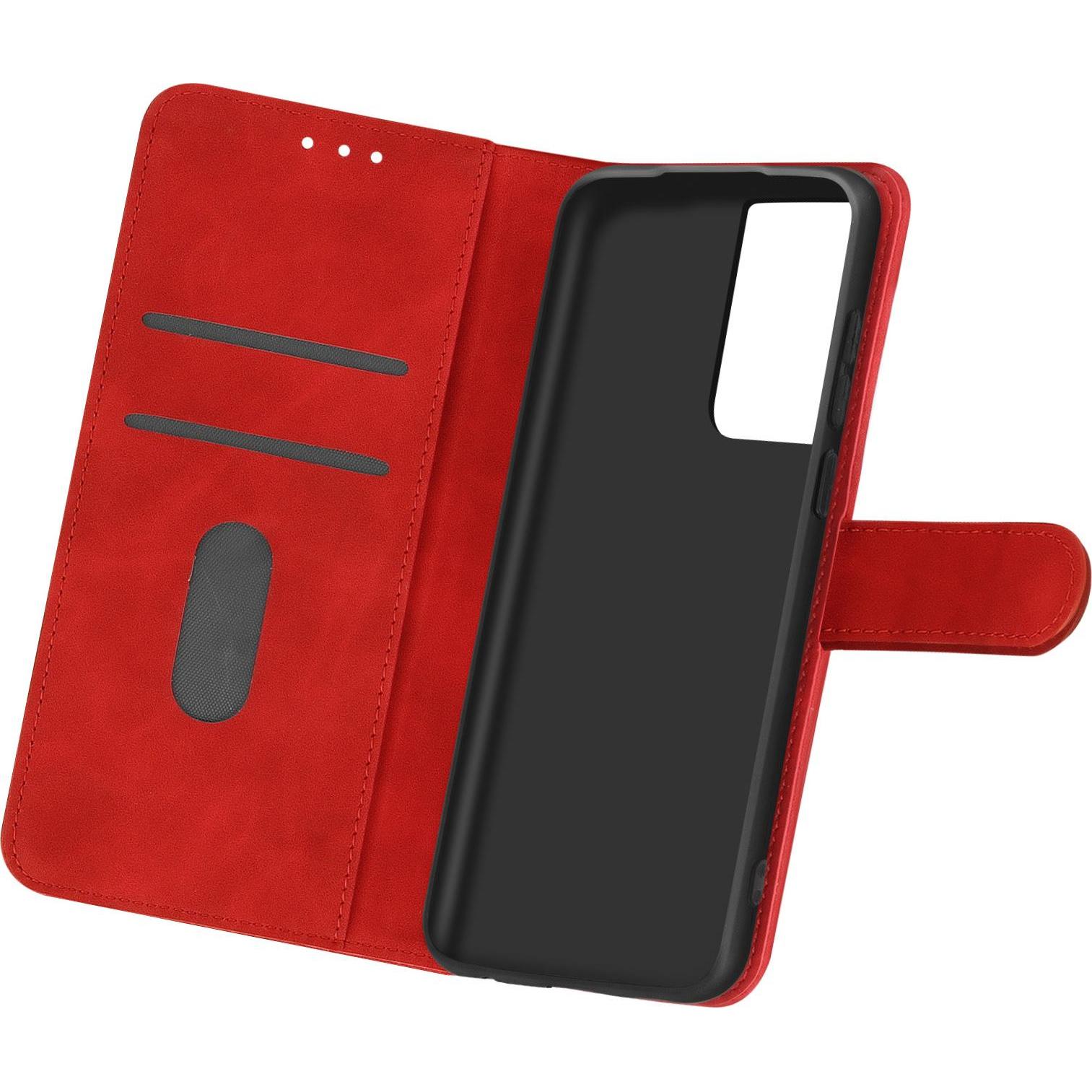 Avizar Chester Series (Samsung Galaxy S21 Ultra), Smartphone Hülle, Rot