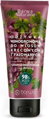 Produktbild Barwa Colour Natural Curl Conditioner For Curly And Wavy Hair Grape 200Ml (200 ml)