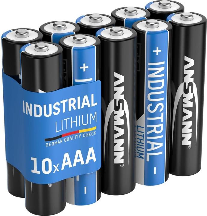 Produktbild Ansmann Micro (AAA)-Batterie Lithium L (10 Stk., AAA, 1150 mAh)