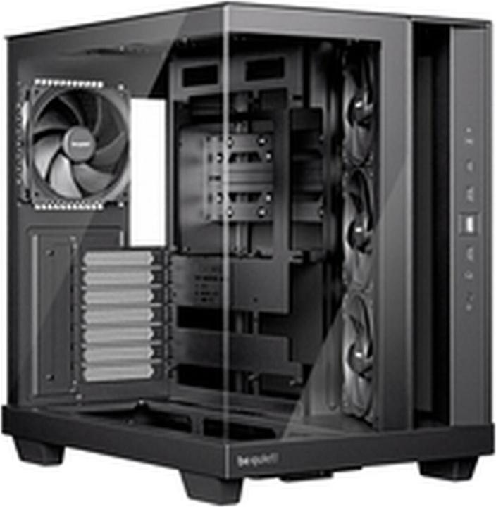 Actual product image be quiet! Light Base 500 Schwarz Midi Tower Gaming Gehäuse mit Seitenfenster (ATX, mATX, Mini-ITX)