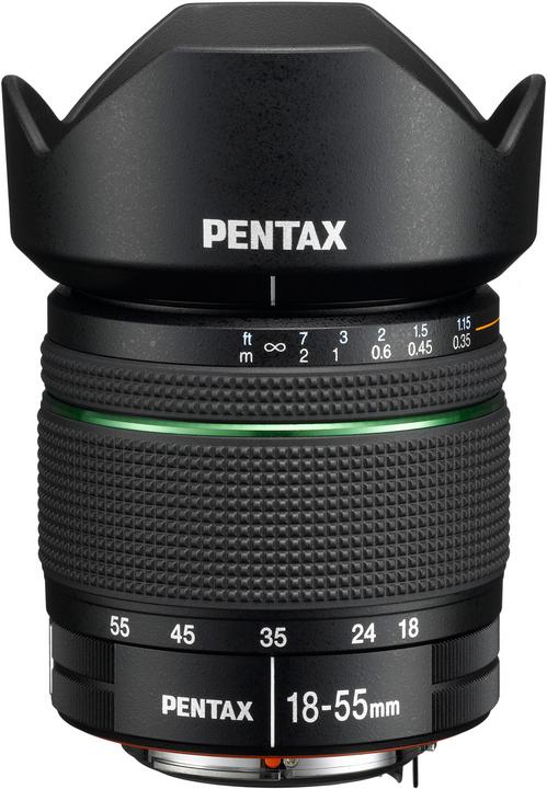 Image du produit Pentax Objectif SMC-DA 18-55mm, f/3.5-5.6, WR (Pentax K, APS-C / DX)
