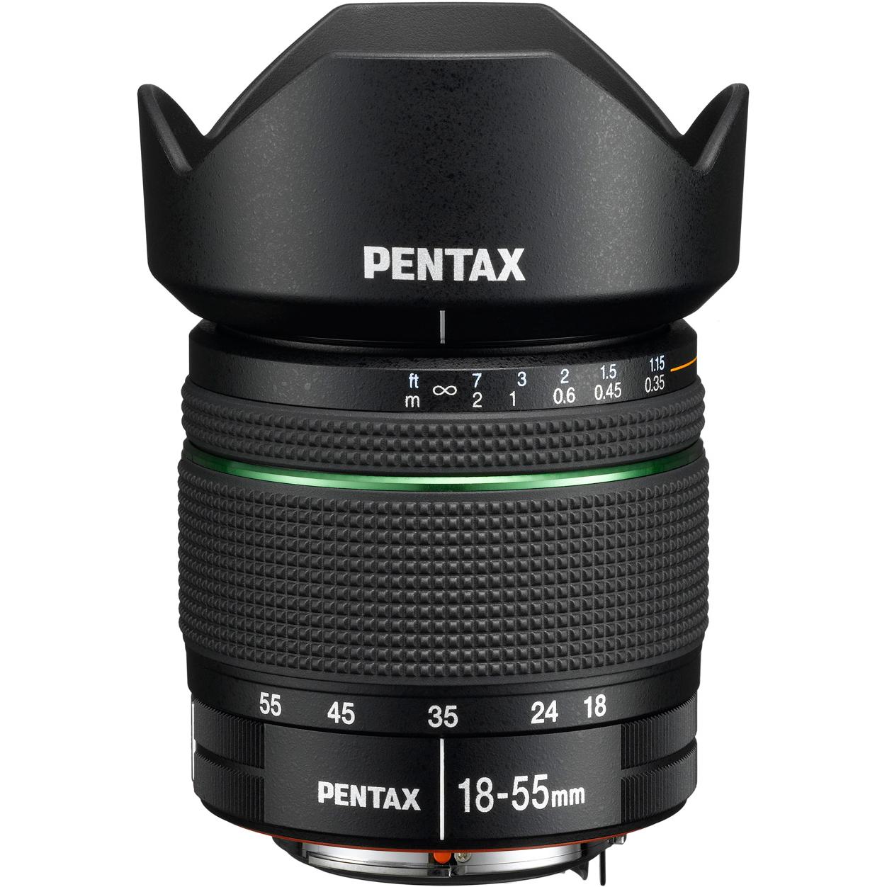 Thumbnail - Pentax Objektiv SMC-DA 18-55mm, f/3.5-5.6, WR (Pentax K, APS-C / DX), Objektiv, Schwarz