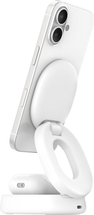 Produktbild Belkin Boost Charge verstellbare mag.2-in-1 Ld.Qi2 ws. WIZ035kqWH (15 W)